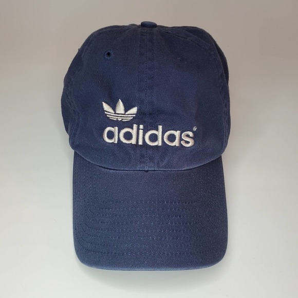 adidas Accessories Adidas Trefoil Blue Baseball Hat Cap Adjustable